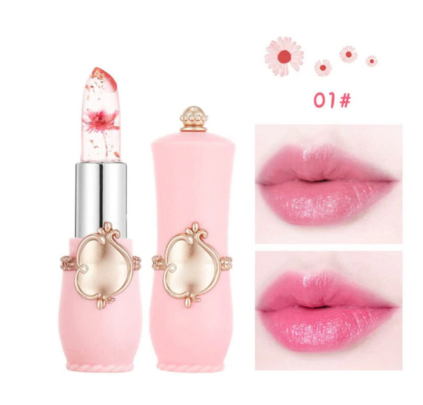 2023 Kristallen Geleibloem lippenstift | 1+2 GRATIS