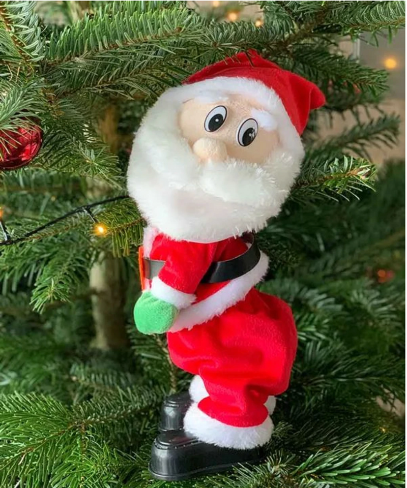 2024 Elektrische billen schuddende kerstman