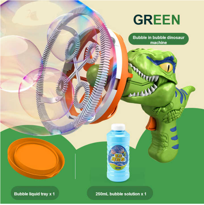 2023 Elektrische Dinosaurus Bellenblaasmachine