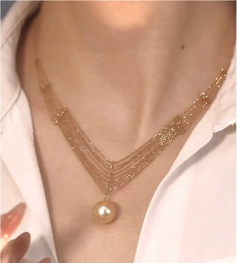 Liora Ketting 24k Verguld | 1+1 GRATIS