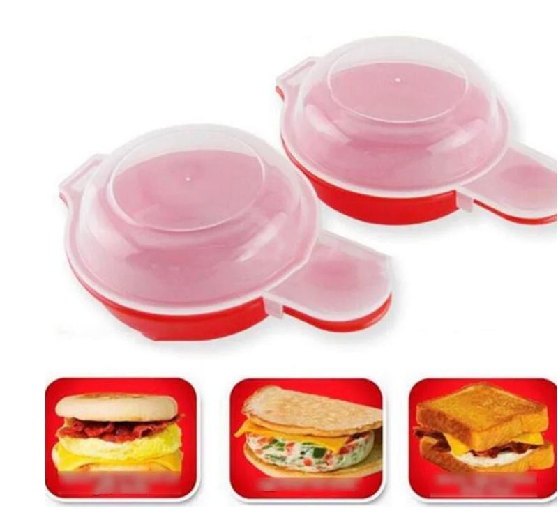 Mini Ei Hamburger Cooker (2 stuks)