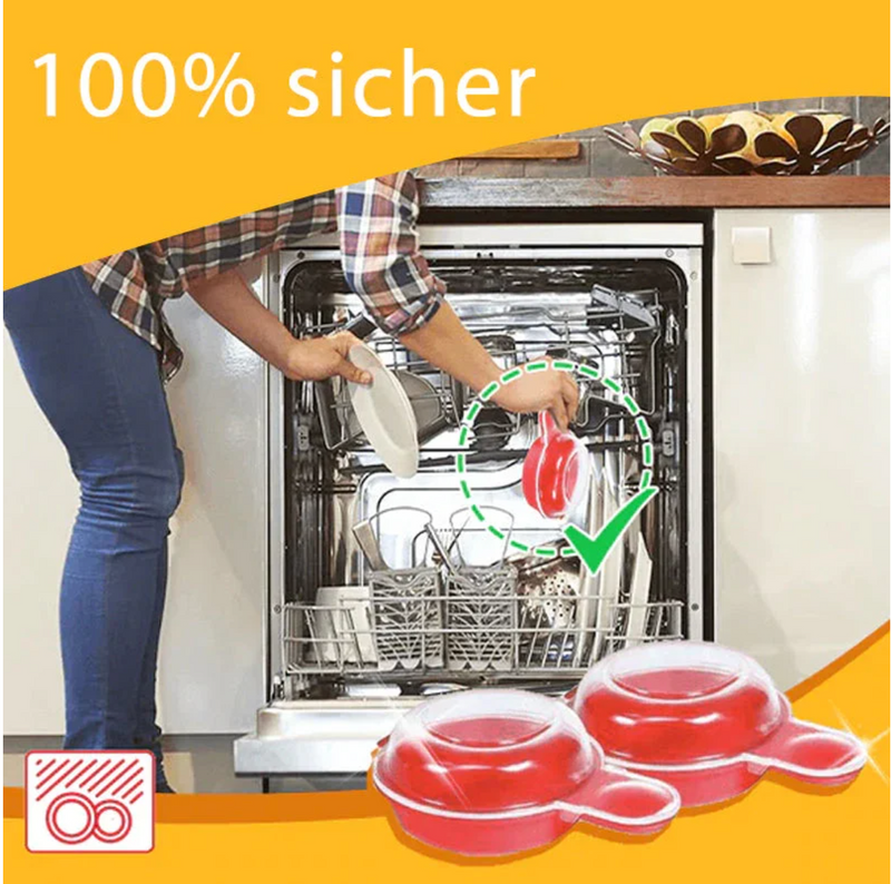 Mini Ei Hamburger Cooker (2 stuks)