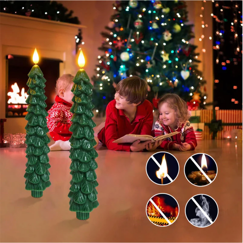 LED-kerstboomverlichting ( 4 stukken)