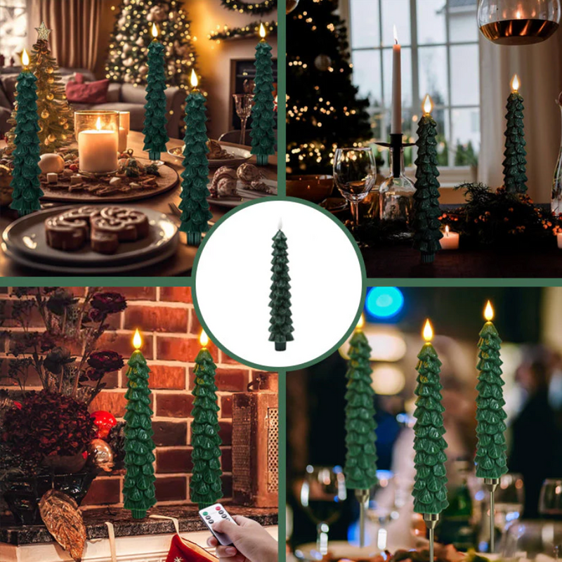 LED-kerstboomverlichting ( 4 stukken)