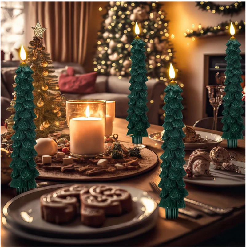 LED-kerstboomverlichting ( 4 stukken)