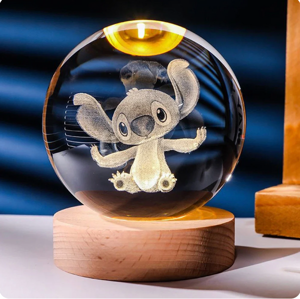 3D Crystal cartoon