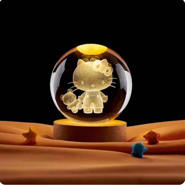 3D Crystal cartoon
