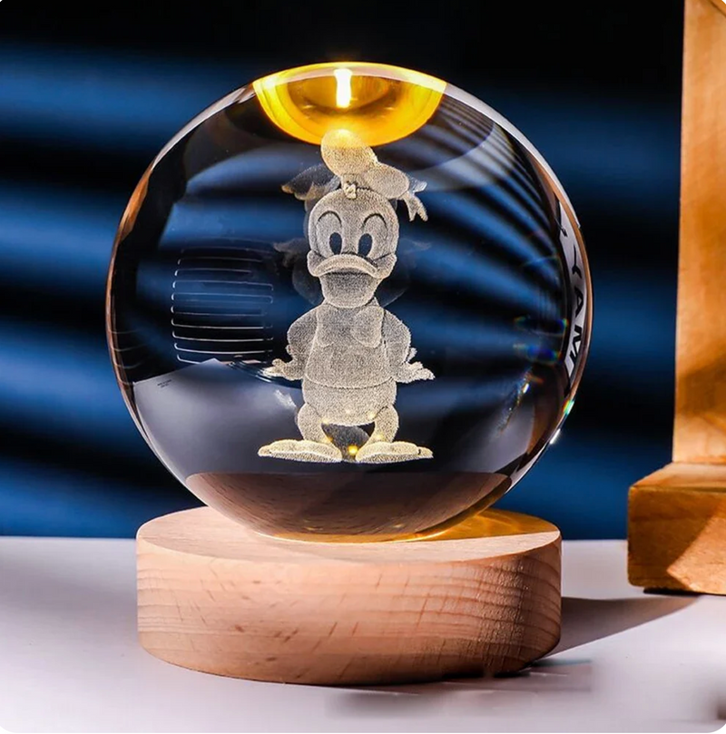 3D Crystal cartoon
